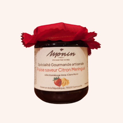 Confiture Fraise saveur Citron Meringuée